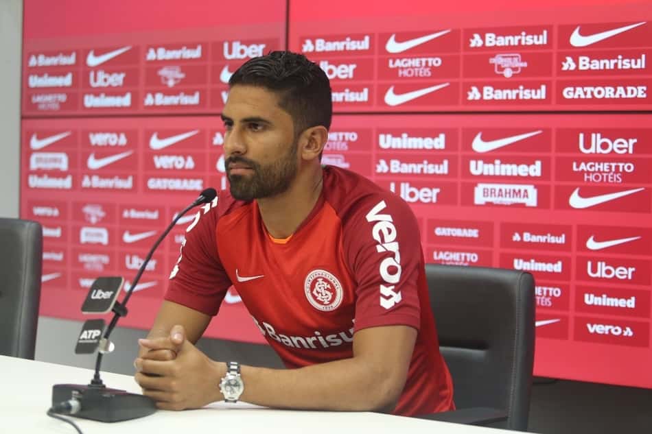 Tréllez fala sobre ansiedade em marcar o primeiro gol pelo Inter: 'Espero fazer o quanto antes'