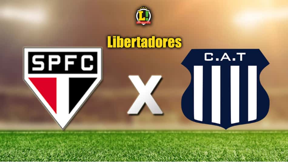 São Paulo x Talleres: prováveis times, onde acompanhar e desfalques