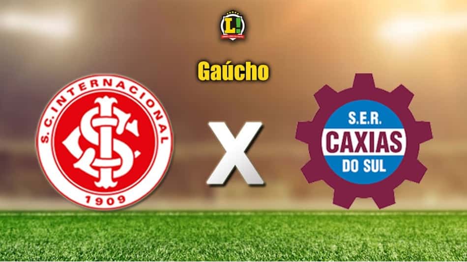 Empatados na classificação, Internacional recebe o Caxias no Beira-Rio