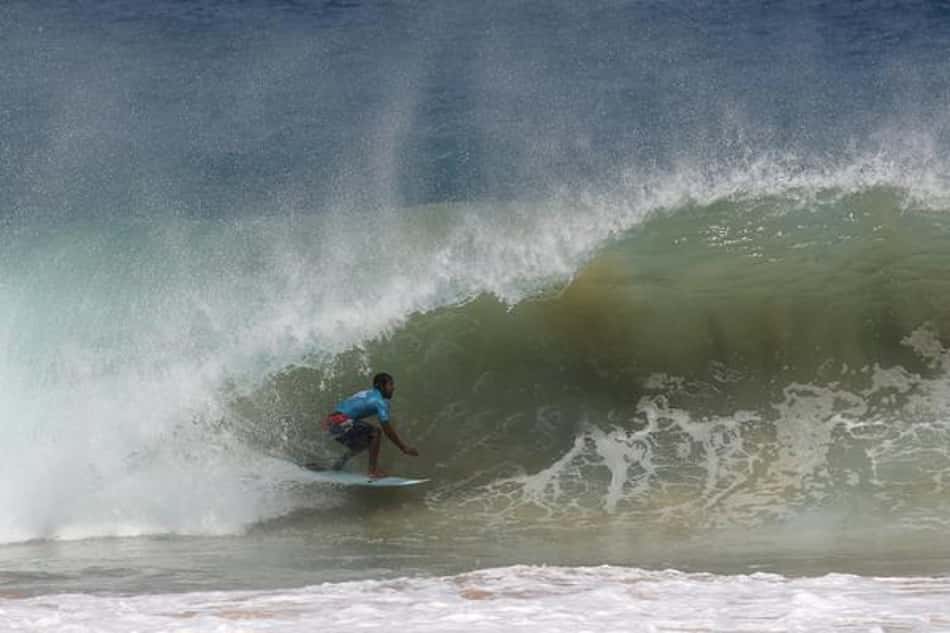 O americano Eithan Osborne venceu o QS 3000 que abriu a temporada em Israel (Foto: WSL / Daniel Smorigo)