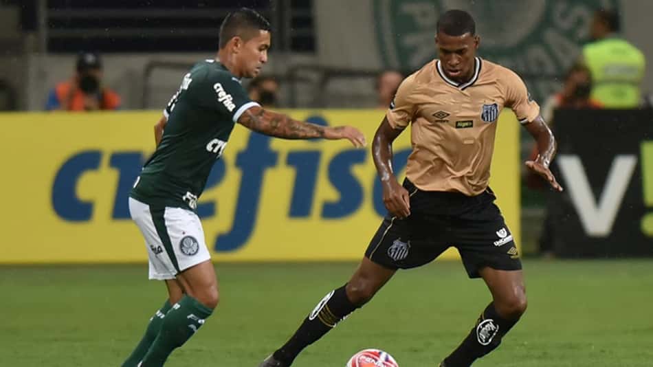 Palmeiras x Santos terá o encontro dos dois ataques mais positivos do Brasileiro