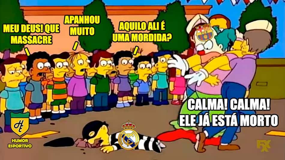 Os melhores memes da vitória do Barcelona sobre o Real Madrid
