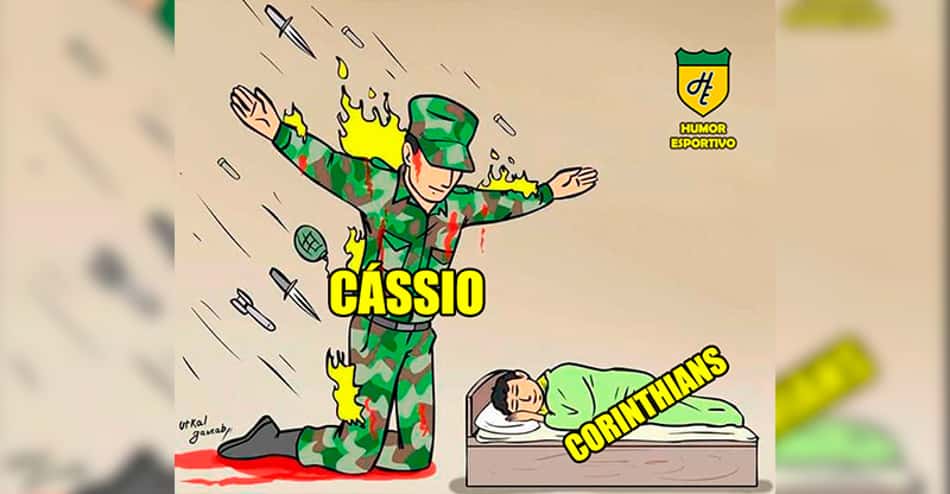 Sufoco e Cássio herói: os memes da classificação do Corinthians