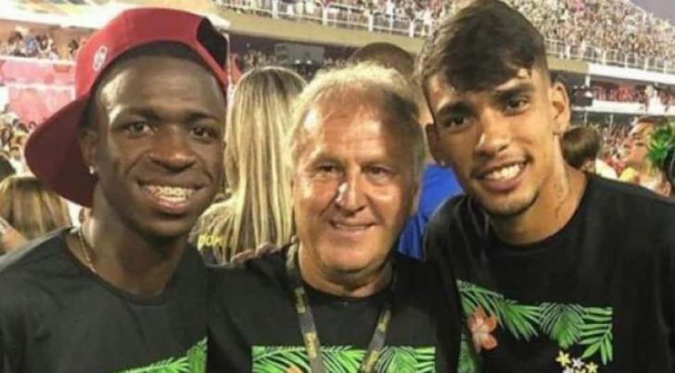 Carnaval - Zico, Paquetá e Vini Jr