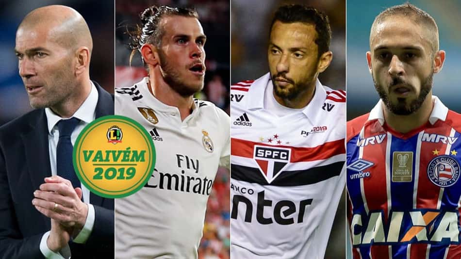 Zidane, Bale, Nenê, Régis… Veja o resumo do vaivém desta sexta-feira