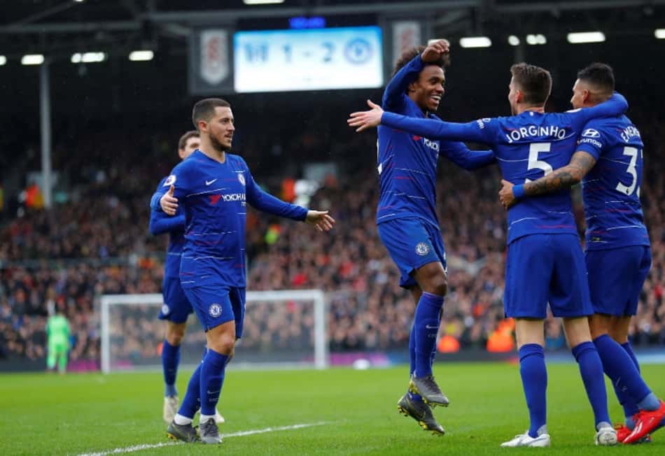 Chelsea foi bem no primeiro tempo