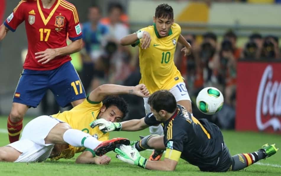 Neymar e David Luiz relembram título da Copa das Confederações em 2013: 'Foi um dia sensacional'
