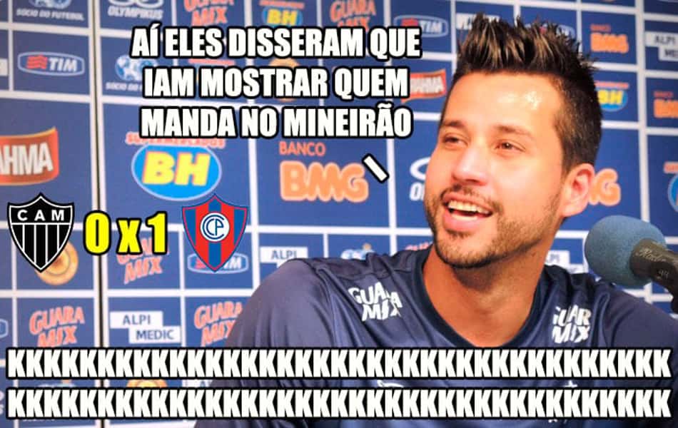 Derrotado pelo Cerro, Atlético-MG vira piada na web; veja memes
