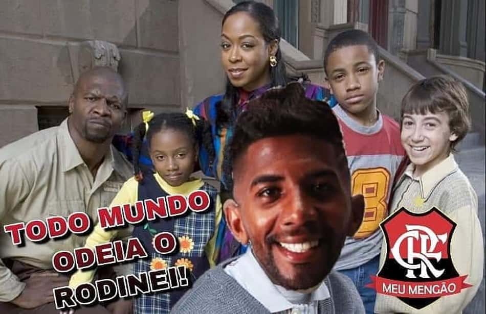 Rodinei é alvo de memes após gol perdido contra o Vasco