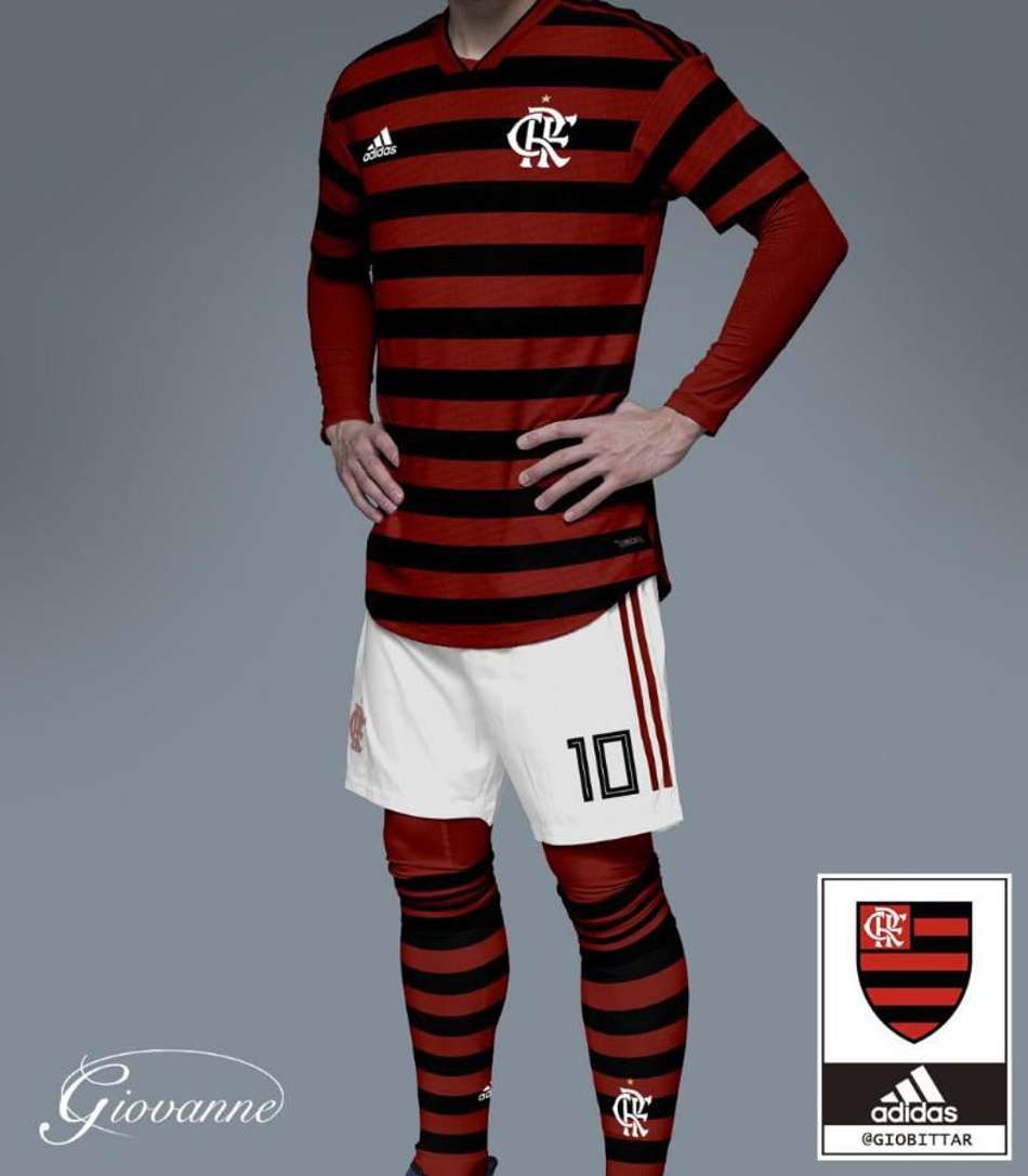 Desenho - camisa do Flamengo