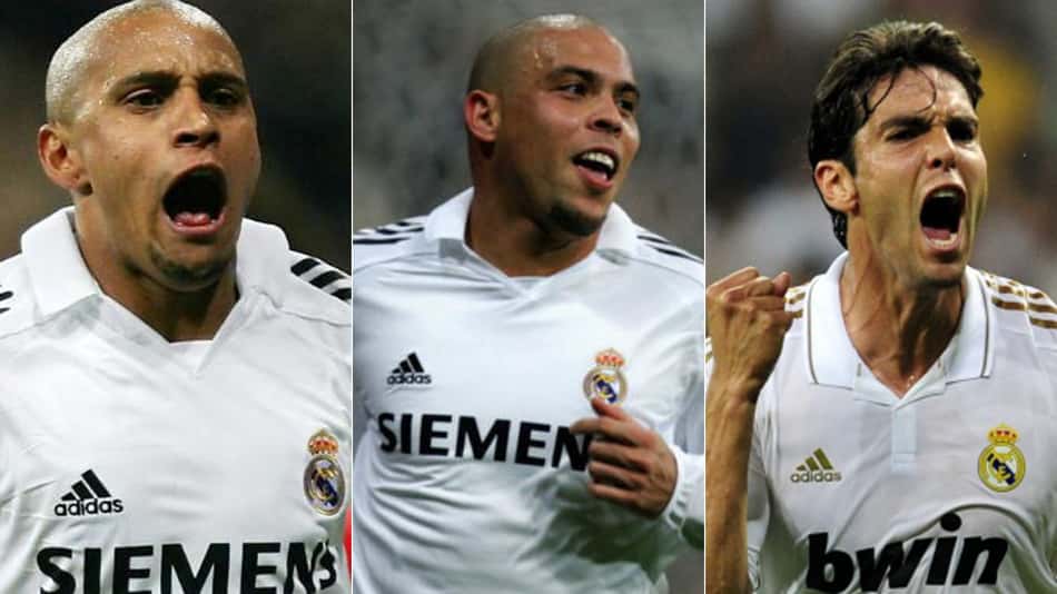 Nesta semana, o Real Madrid acertou os valores com o Porto para a contratação do brasileiro Éder Militão. O defensor será o 27º brasuca a vestir o manto merengue. Antes dele, o mais recente foi Vinicius Junior, que chegou no ano passado. Roberto Carlos, Ronaldo, Didi, Kaká, Evaristo de Macedo e Robinho também passaram pelo Real. Veja a relação completa a seguir: