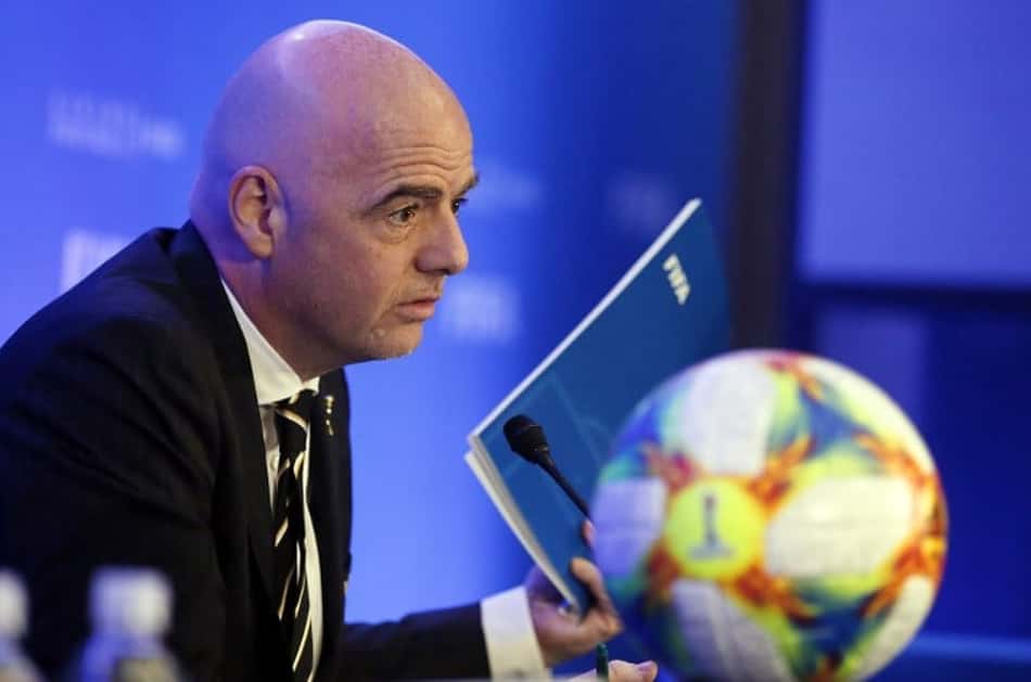 Fifa anuncia doação para a Organização Mundial da Saúde