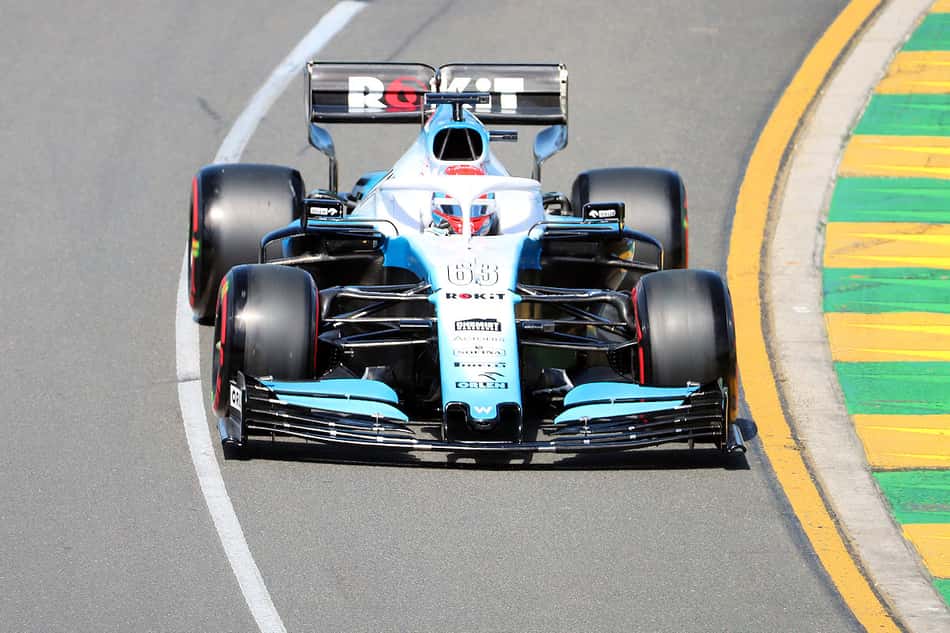 Mesmo na última fila Russell gostou da qualificação