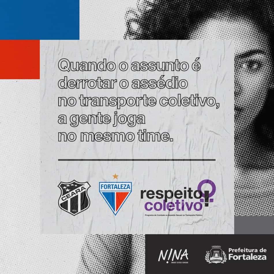 Clássico-Rei promove ação de combate ao assédio sexual