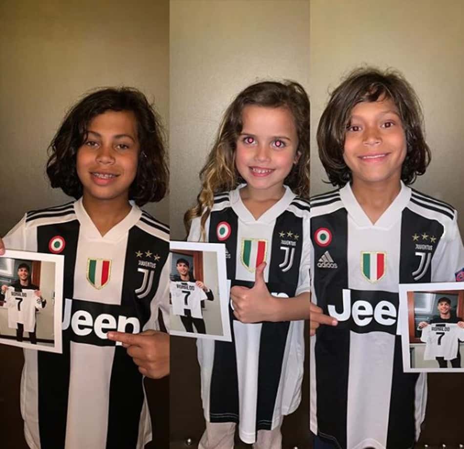 Hulk agradece CR7 por presentear seus filhos: 'Sucesso sempre, Robozão'