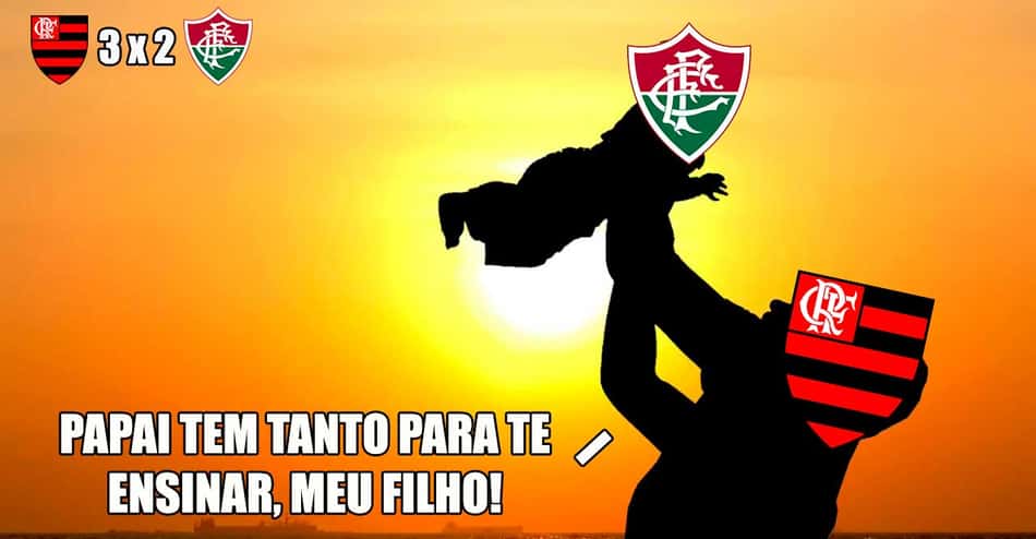 Os melhores memes da vitória do Flamengo sobre o Fluminense