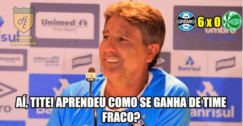 Grêmio atropela Juventude e torcida tira onda na web