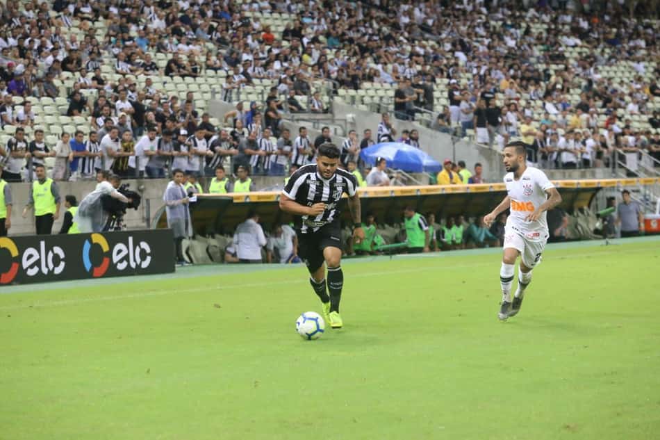 Ex-São Paulo, atacante do Ceará aposta na classificação contra o Corinthians
