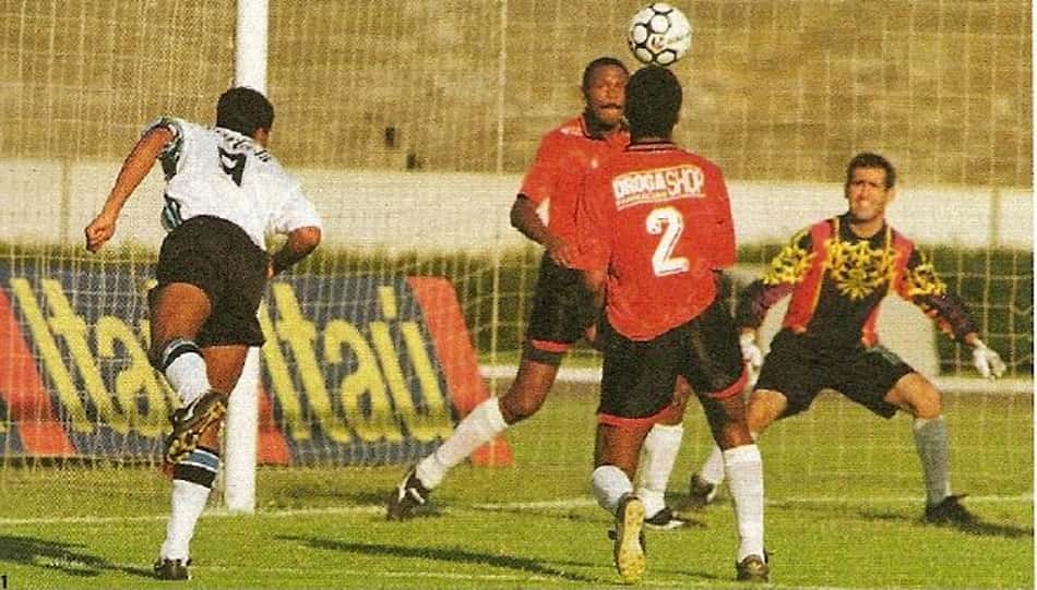 Grêmio 0x0 Aimoré-RS, Grêmio 4×3 Santa Cruz-RS e Grêmio 1×0 Brasil-RS – 1994