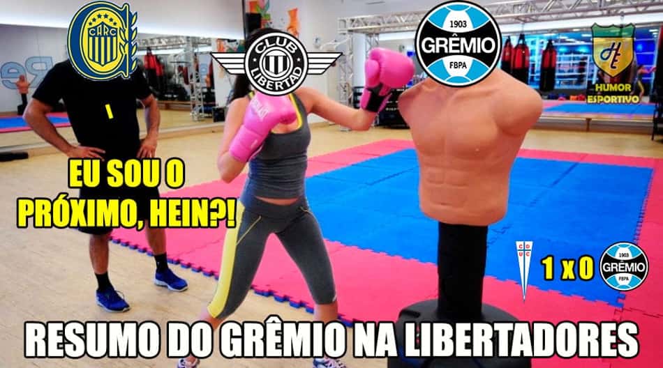 Campanha ruim do Grêmio na Libertadores é alvo de piadas