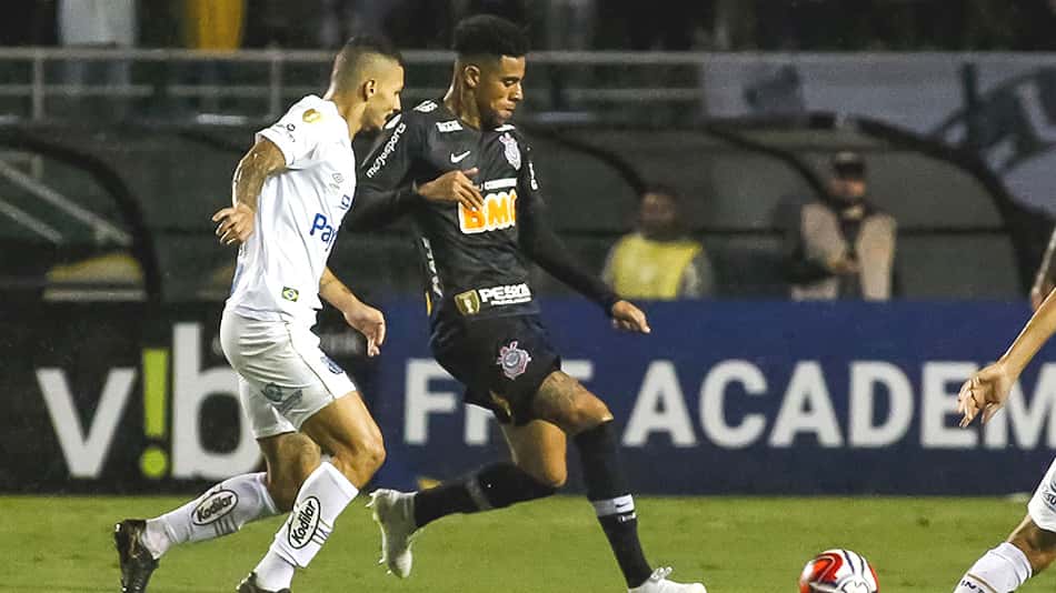 Santos x Corinthians Gustavo