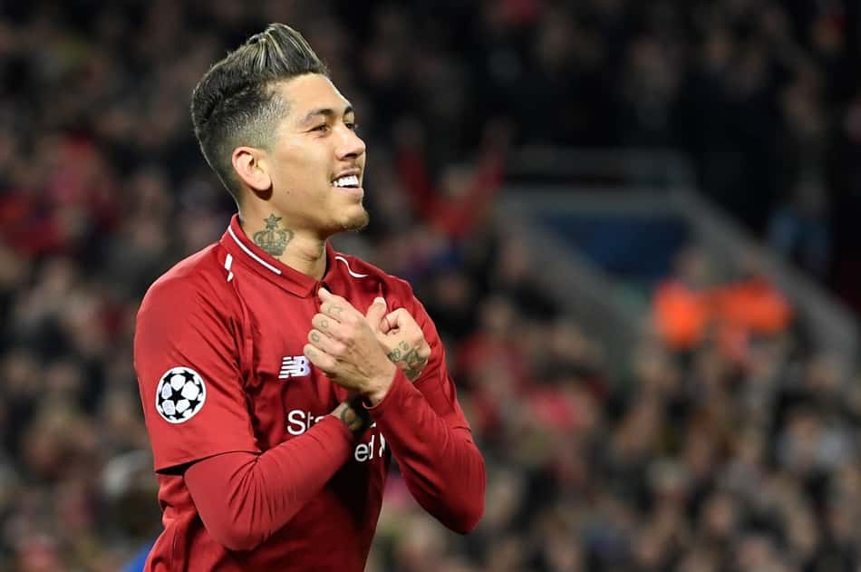 Firmino fez o segundo gol do triunfo do Liverpool 