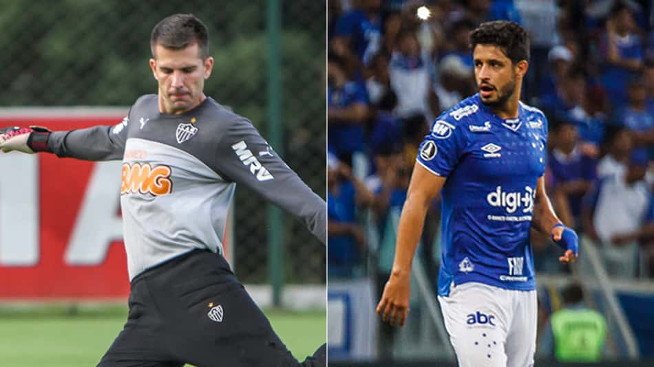 Léo e Victor batem recordes por Cruzeiro e Galo; Veja os atletas com mais partidas em cada elenco do país