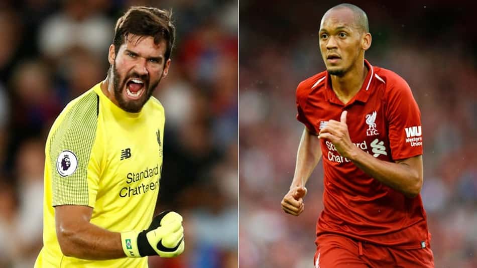 Liverpool busca renovar os contratos de Alisson e de Fabinho