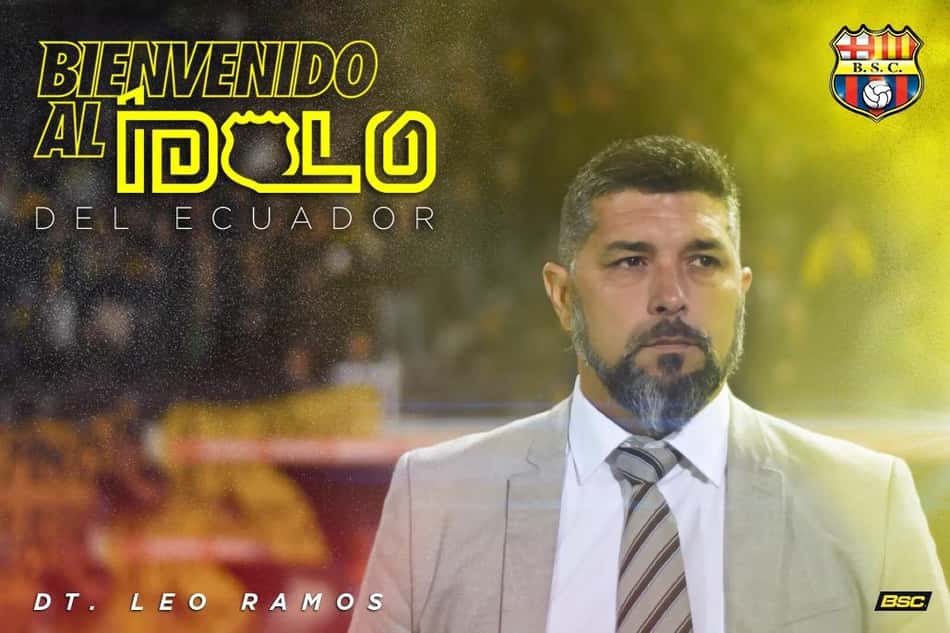 Barcelona de Guayaquil anuncia Leonardo Ramos como novo técnico