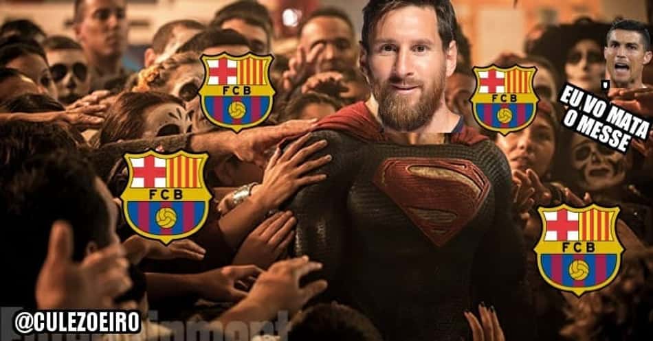 Show de Messi e frango de De Gea: os memes da classificação do Barça