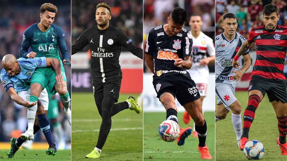 Nem só os ovos deixados pelo Coelhinho vão te fazer sorrir neste fim de semana de Páscoa. Após protagonizarem um dos melhores jogos do ano, Man. City e Tottenham voltam a se enfrentar pelo Inglês. Na França, Paris St-Germain está a um empate do título e pode voltar a relacionar Neymar. E nos Campeonatos Estaduais, você já sabe: é decisão para todo lado! Veja a lista: 