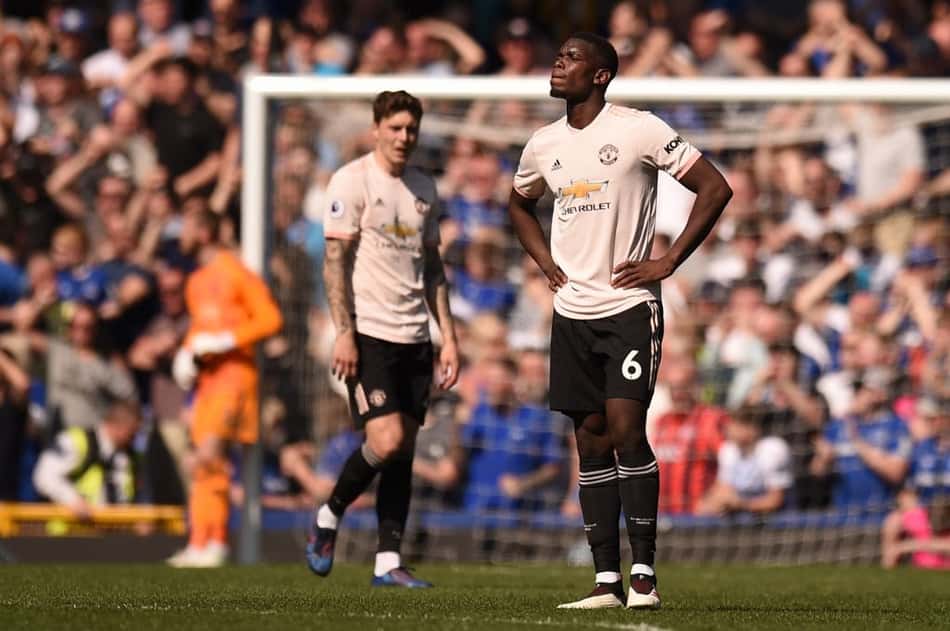 Pogba - Everton x Manchester United
