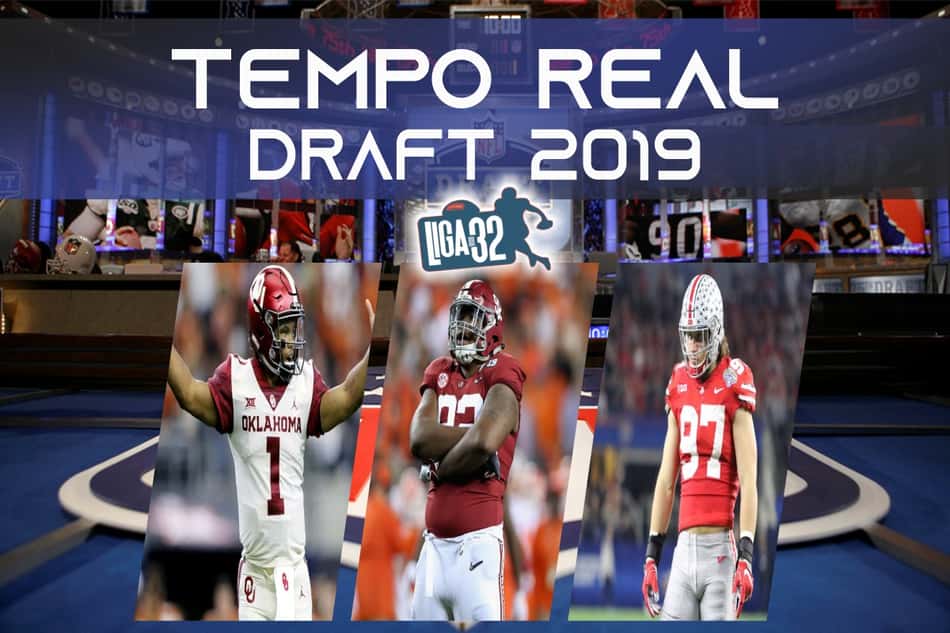 TEMPO REAL – Draft NFL 2019