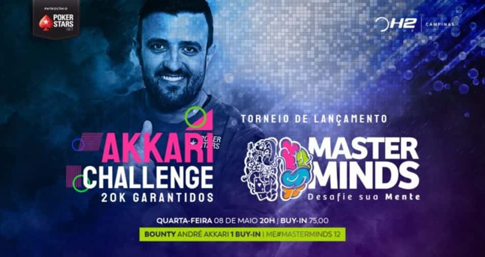 Lançamento do MasterMinds 12 terá torneio especial com André Akkari