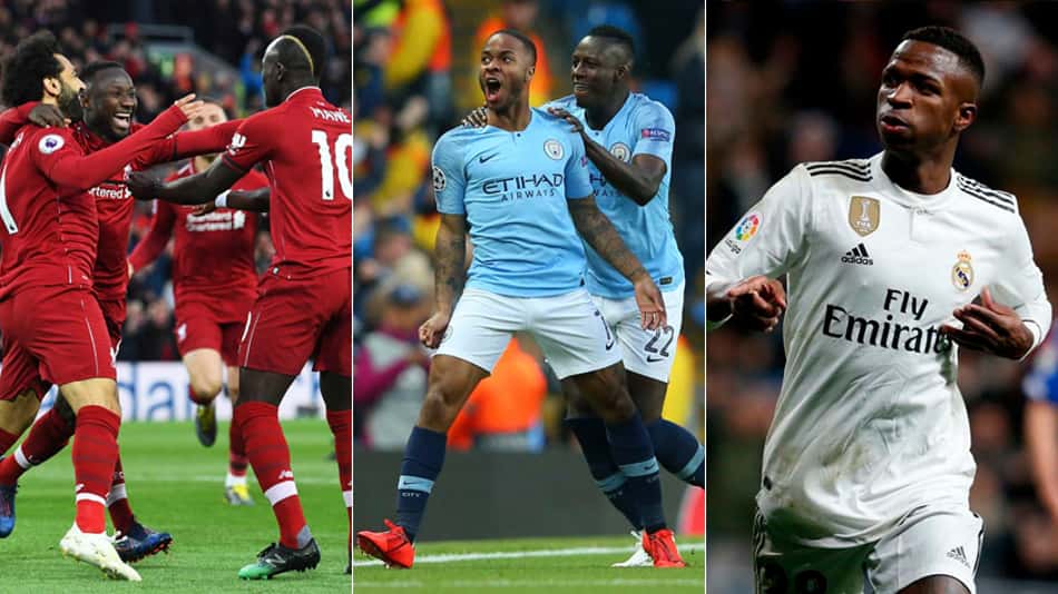 A temporada europeia vai chegando ao fim as rodadas ganham cada vez mais emoção! Na Inglaterra, Liverpool e City duelam ponto a ponto pelo título, e os outros gigantes disputam pela Liga dos Campeões. Na Itália, o Milan ainda sonha com o retorno à Champions, e na Espanha, Vinícius Júnior treinou com o Real Madrid durante a semana e pode retornar. Veja os cofrontos: 