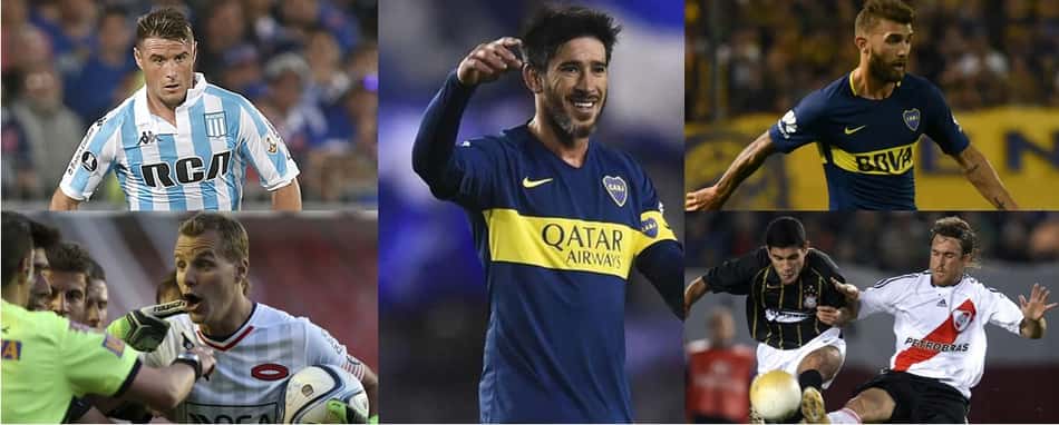 Confira cinco jogadores argentinos que provocaram a ira de torcedores