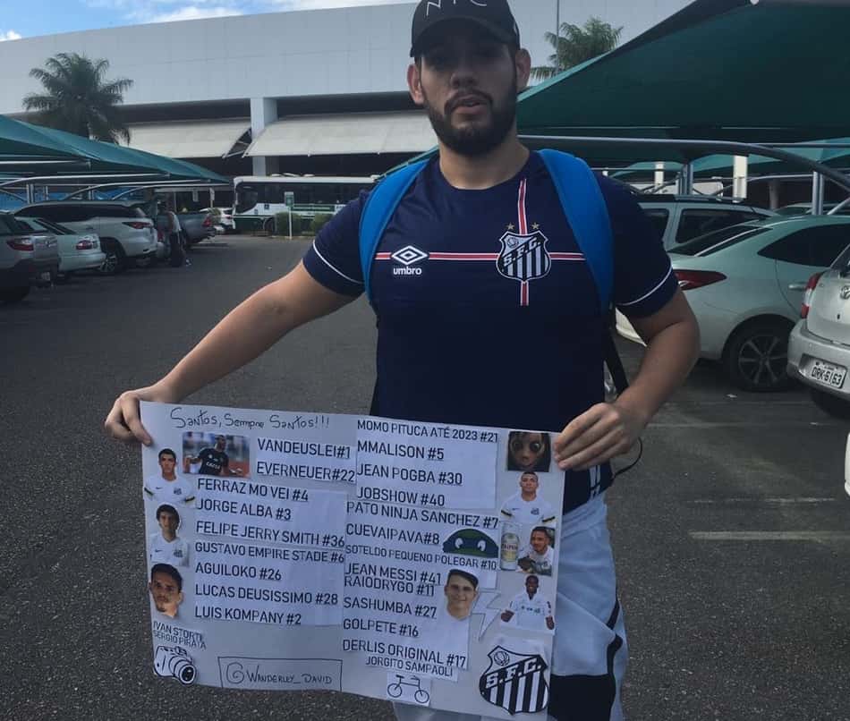 Homenagem Santos (cartaz)