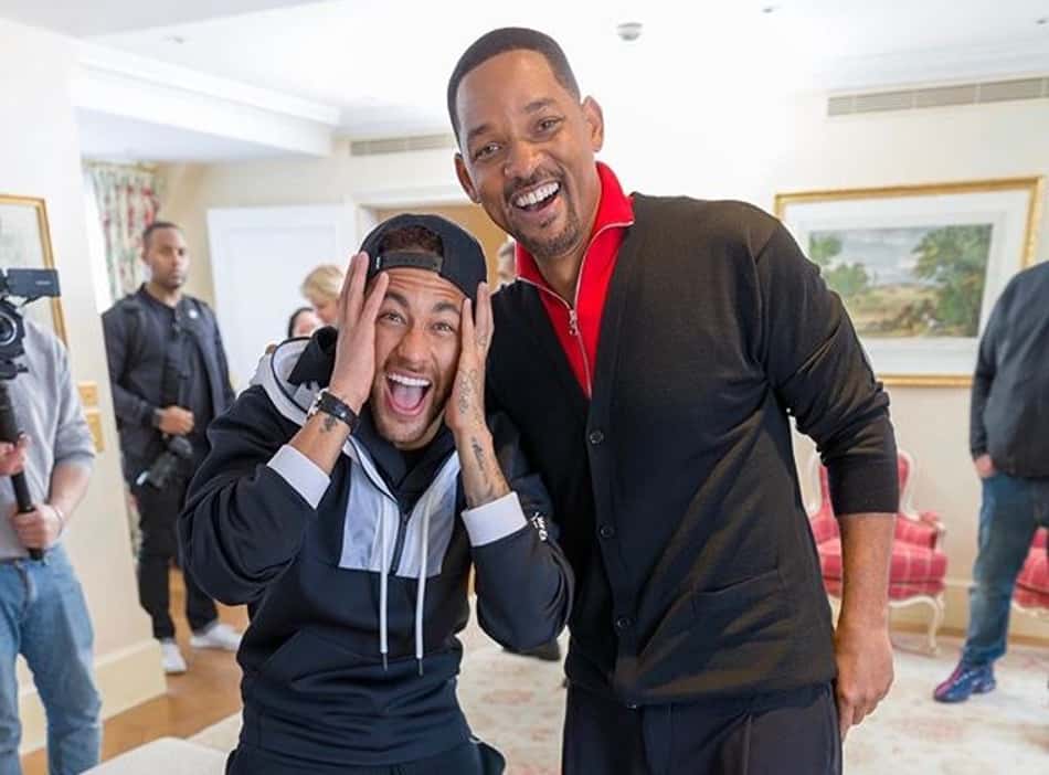 Neymar e Will Smith