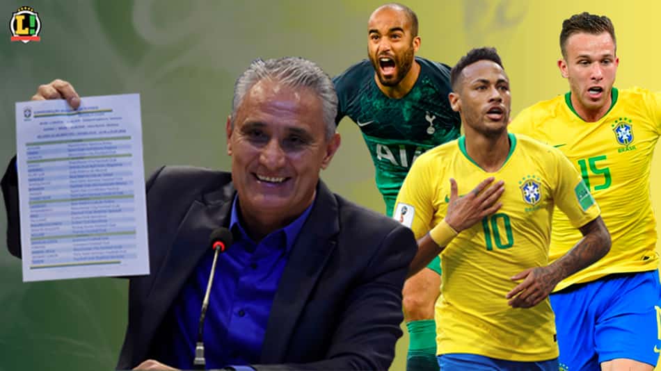 Copa América será disputa a partir do dia 14 de junho. Será que o Tite promoverá muitas surpresas? 