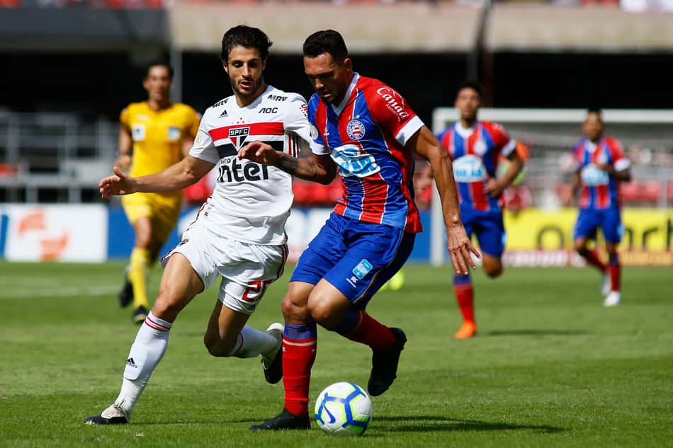 São Paulo e Bahia fazem jogo morno e ficam só no empate no Morumbi