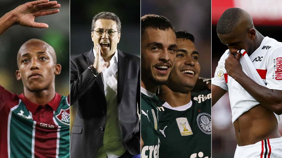 O Brasileirão teve a sua quinta rodada neste final de semana. Entre sábado e domingo, tivemos goleada do Palmeiras no clássico, brilho dos jovens destaques e expulsões e confusões com o VAR. O LANCE! mostra o resumo. Confira!