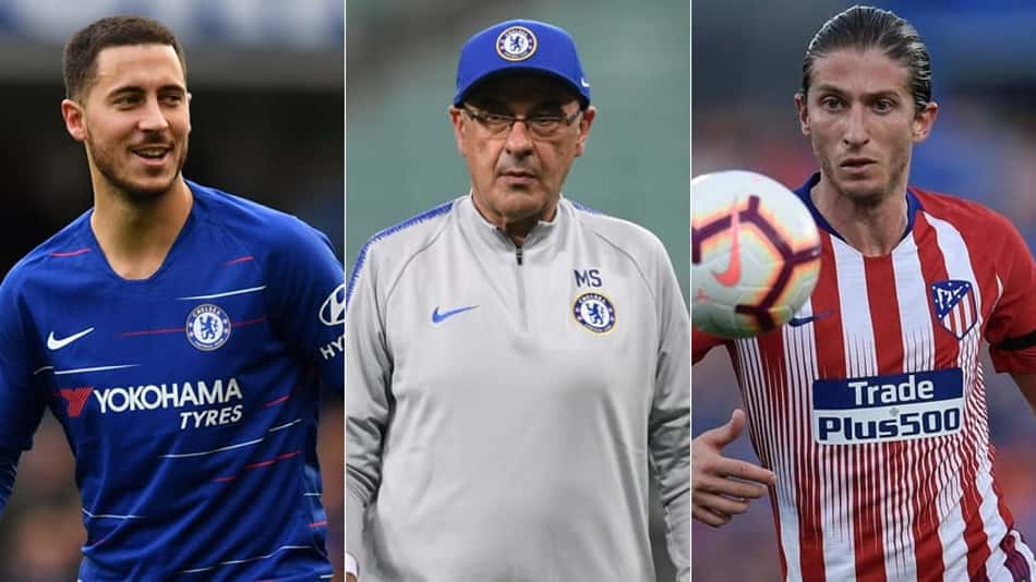 Sarri na Juve, Hazard, Filipe Luís…. o vaivém desta sexta-feira