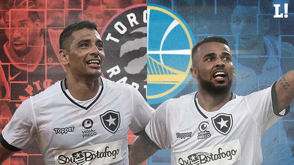 Tem 'apelão'? Os lados de jogadores do Botafogo na final da NBA