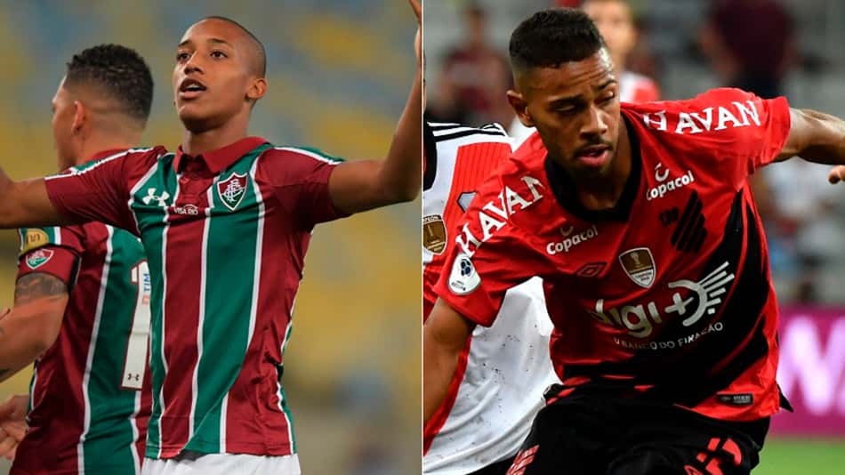 Adversários, João Pedro e Renan Lodi poderiam ser jogadores do Santos