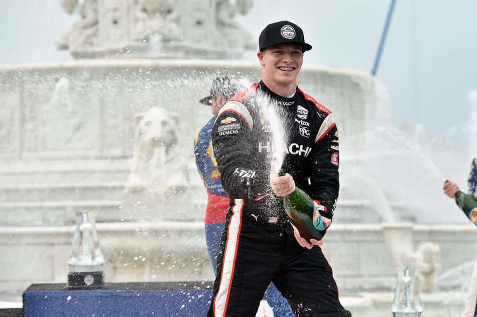 "Pilotos americanos são menosprezados na F1", diz Newgarden