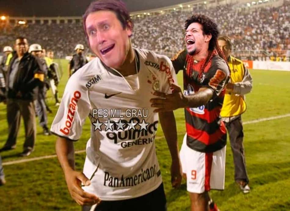 Veja os memes da classificação do Flamengo sobre o Corinthians