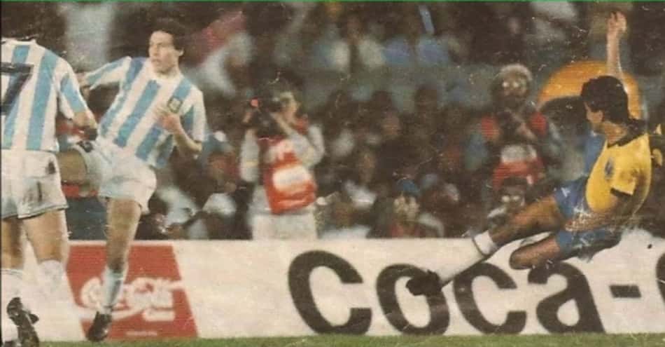 Brasil x Argentina (1989) - Bebeto