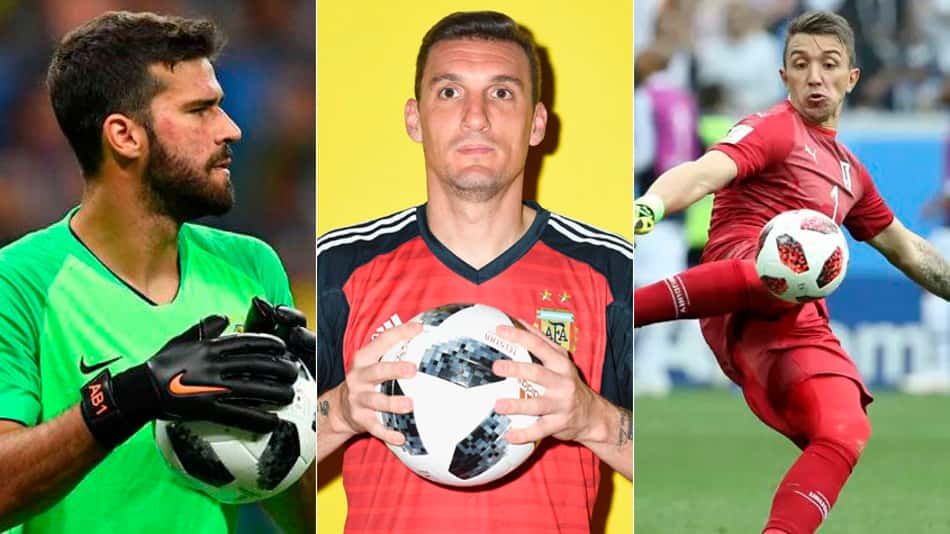 VÍDEO: Os goleiros titulares das seleções da Copa América-2019