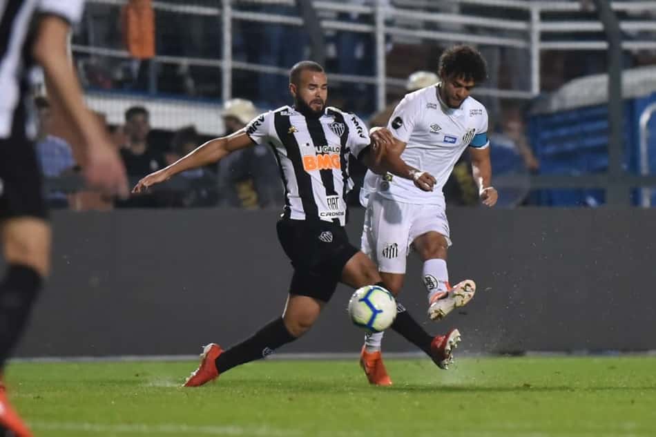 Santos x Atlético-MG - Victor Ferraz