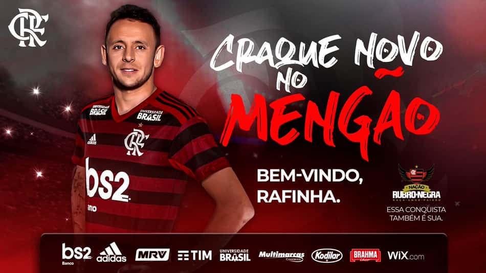 Fechado! Flamengo confirma contratação de Rafinha por dois anos